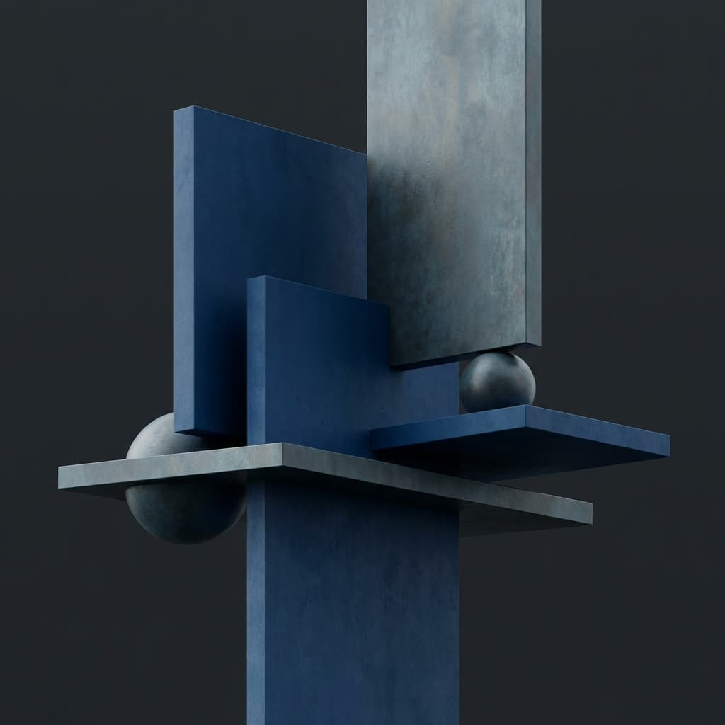 Abstract Modernist Composition